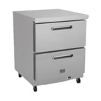 image of Kelvinator KCHUC27R.2D 27" One Section Undercounter Refrigerator w/ 2 Drawers, 6 cu. ft.