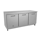 image of Kelvinator KCHUC72R 61" 3-Section Undercounter Refrigerator w/ 3 Doors, 20 cu. ft.