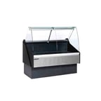 image of Hydra-Kool KFM-CG-40-R 40" Single Duty Curved Refrigerated Meat Display Case, Remote