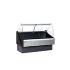 image of Hydra-Kool KFM-CG-50-R 52" Single Duty Curved Refrigerated Meat Display Case, Remote