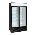 image of Kool-It KGM-42 52" 2-Section Merchandiser Refrigerator with Swing Glass Door, 37.1 cu. ft.