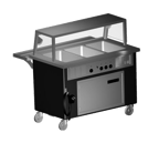 image of Delfield KH-2 36" Shelleyglas® Hot Food Serving Counter, (2) Wells with Understorage
