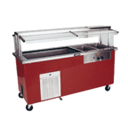 image of Delfield KH3CR-96-BP 96" Hot/Cold Serving Counter, (3) Hot & (1) Cold Well