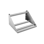 image of Klinger's Trading TSW1942 Stainless Steel Wall Mount Glass Rack Sorting Shelf- 42"W x 18-1/2"D