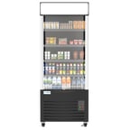 image of Koolmore CDA-18C-BK Open Refrigerated Display Merchandiser