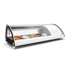 image of Koolmore KM-SR46-WH 44" Countertop Refrigerated Sushi Display Case, White