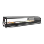 image of Koolmore KM-SR60-BK 60" Countertop Refrigerated Sushi Display Case, Black