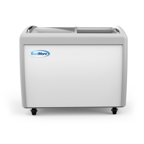 image of Koolmore MCF-12C 50" Ice Cream Display Glass Chest Freezer, 12 cu. ft.
