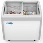 image of Koolmore MCF-9C 39" Ice Cream Display Glass Chest Freezer, 9 cu. ft.