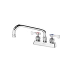 image of Krowne 15-308L Royal Series Low Lead Deck Mount Faucet w/ 4" Centers, 8" Swing Spout