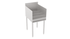 image of Krowne 18-18RD Underbar Bottle Storage Display Unit