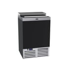 image of Krowne BC24-BG 24" Flat Top Bottle Cooler w/ 1 Sliding Lid, 1 Divider, 5 Cases of 12-oz. Bottles