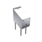image of Krowne Metal KR24-12RD-LC Underbar Liquor Bottle Display Unit, 2"W x 24"D