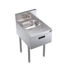 image of Krowne KR24-18ST 18" Underbar Hand Sink Unit