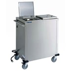 image of Lakeside 7501 Stainless Steel Heated Two Stack Pellet Dispenser for 7" to 10 1/4" Pellets