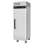 image of Turbo Air M3R19-1-N 25" One Section Reach-In Refrigerator w/ Solid Door, Top Mount, Aluminum Interior, 19 cu. ft.