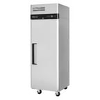 image of Turbo Air M3R24-1-N 28" One Section Reach-In Refrigerator w/ Solid Door, Top Mount, Aluminum Interior, 22 cu. ft.