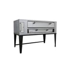 image of Marsal SD-660 Gas Single Deck Pizza Oven, 7"H x 36" x 60" Baking Chamber