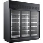 image of Master-Bilt BEM-3-30SC 92" 3-Section Swing Glass Door Merchandiser Refrigerator, 80.6 cu. ft.