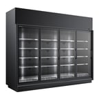 image of Master-Bilt BEM-4-30CP 127" 4-Section Self-Contained Merchandiser Refrigerator, 107 cu. ft.