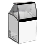 image of Master-Bilt DD-26LCG 27" Low Curved Glass Ice Cream Dipping Cabinet