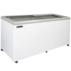 image of Master-Bilt MSF-71AN 71" Display Glass Chest Freezer, 20 cu. ft.