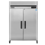 image of Maxx Cold MCFT-49FDHC 54" Two Section Reach-In Freezer w/ 2 Solid Doors, Top Mount, 43 cu. ft.