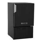 image of Maxx Ice MMAR25B 14" Air Cooled Crescent 25 lb Undercounter Ice Machine with 12 lb Bin, Black