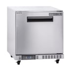 image of Maxx Cold MXCR27U-FBHC 27.5" Undercounter Refrigerator w/ 1 Solid Door, 6.5 cu. ft.