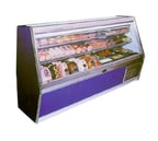 image of MarcRefrig MDL-10 S/C 118" Flat Refrigerated Deli Display Case