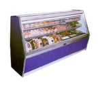 image of MarcRefrig MDL-12 142" Flat Refrigerated Deli Display Case