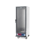 image of Metro C519-PFC-4A  Mobile Full Height Non-Insulated Proofing Holding Cabinet,  (1) Clear Polycarbonate Door Fixed Wire Slides, 120V, 60Hz, 1440W