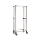 image of Metro RS1K4S 40 Pan Side Load Stainless Steel Metroseal Gray Wire Bun / Sheet Pan Rack 