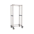 image of Metro RS3K4S 20 Pan Side Load Stainless Steel Metroseal Gray Wire Bun / Sheet Pan Rack 