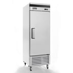 image of Migali C-1FB-HC 27" One Section Reach-In Freezer w/ Solid Door, Bottom Mount, 19 cu. ft.