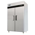 image of Migali C-2F-HC 51" Two Section Reach-In Freezer w/ 2 Solid Doors, Top Mount, 43 cu. ft.
