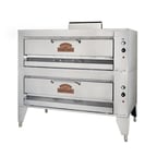 image of Montague Company 25P-2 81" Gas Pizza Deck Oven, Double Deck