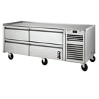 image of Montague Company RB-48-SC-G 48" Heavy Duty Glycol Refrigerated Chef Base w/ 2 Drawers