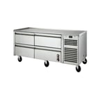 image of Montague Company RB-48-SC 48" Heavy Duty Refrigerated Chef Base w/ 2 Drawers
