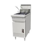 image of Montague Company RF40 Full Pot Floor Model Gas Fryer w/ 40-lb Capacity, Range Match, 110,000 BTU