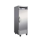 image of IKON IB27F 26" One Section Reach-In Freezer w/ Solid Door, Bottom Mount, Stainless Steel, 18 cu. ft.