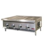 image of IKON IRB-48 48" Countertop Gas Radiant Charbroiler w/ (4) Burners, 140.000 BTU