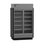 image of Hydra-Kool KGV-MD-2-S 51" Two Door Merchandiser Refrigerator, 37.6 cu. ft.