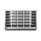 image of Hydra-Kool KGV-MR-5-R 123" Five Door Remote Merchandiser Refrigeratorr, 94 cu. ft.