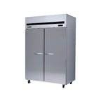 image of Kool-It KTSF-2 53" Two Section Solid Door Reach-In Freezer, Top Mount, 43 cu. ft.