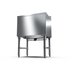 image of NBR Equipment IBC-3618C10 Stainless Steel Insulated Underbar Ice Bin w/ 10 Circuit Cold Plate