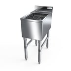 image of NBR Equipment UD-1-1014-1221V Slim-Line Underbar Dump Sink