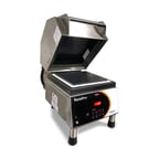 image of Nemco 6900A-208-GF Single Panini Sandwich Press w/ Aluminum Grooved & Smooth Plates, 208V