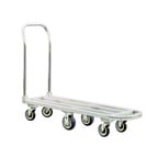 image of New Age 1183 Aluminum Low Boy Stock Platform Truck w/ 1000 lb Capacity