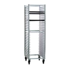 image of New Age 1330 30 Pan Full Height End Load Aluminum Bun / Sheet Pan Rack with Open Sides
